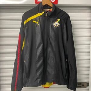 Vintage y2k puma ghana national soccer team jacket size medium